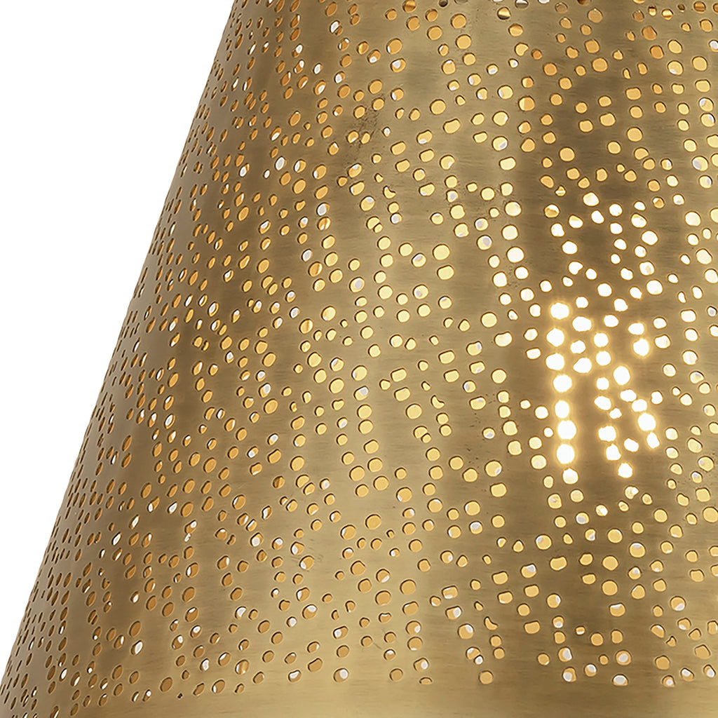 Hargen 15'' Wide 1-Light Pendant - Antique Brass