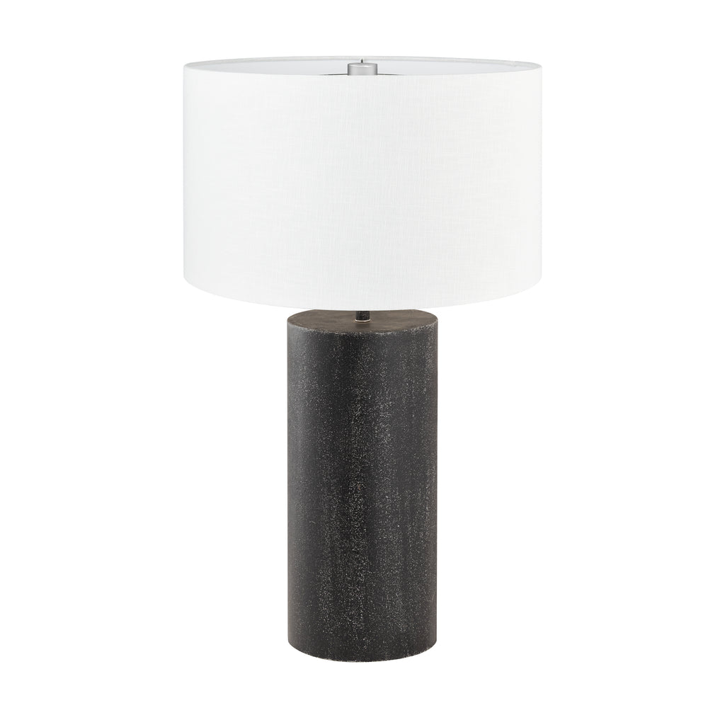 Daher 26'' High 1-Light Table Lamp - Black - Includes LED Bulb