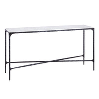 Seville Forged Console Table - Graphite