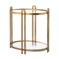 Arch Accent Table - Gold