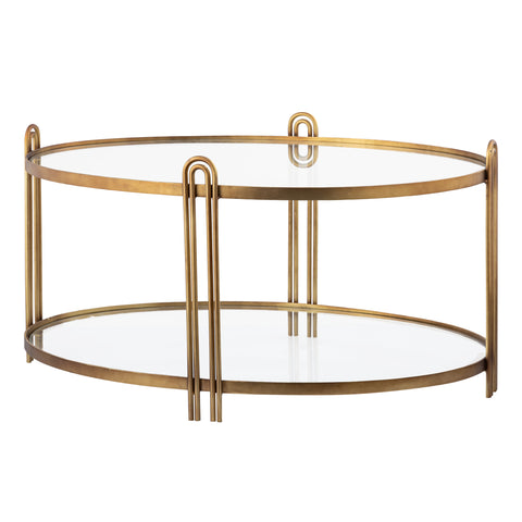 Arch Coffee Table - Gold