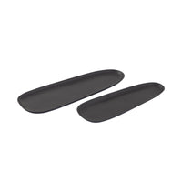 Blain Tray - Set of 2 Matte Black