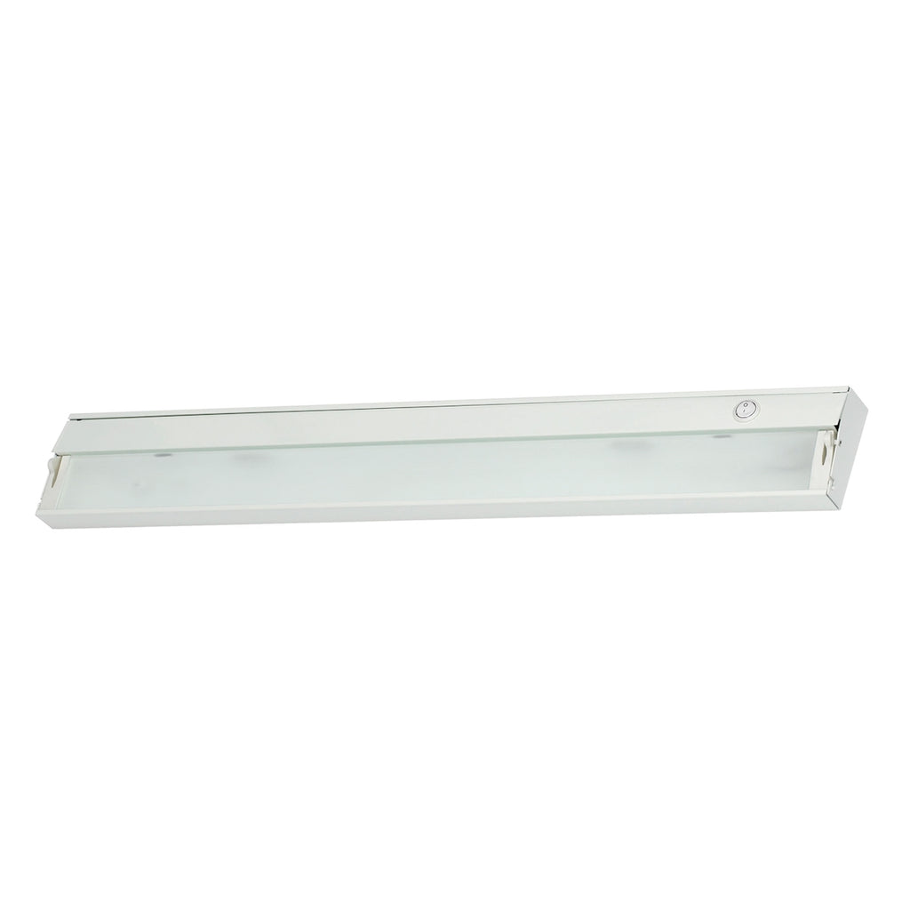 ZeeLite 4-Light Under-cabinet Light in White with Diffused Glass