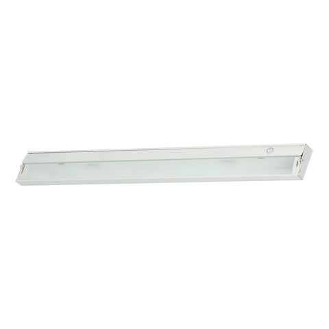 ZeeLite 6-Light Under-cabinet Light in White with Diffused Glass