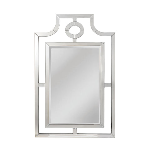 Fusion of Old World Design Updated in Transitional Mirror