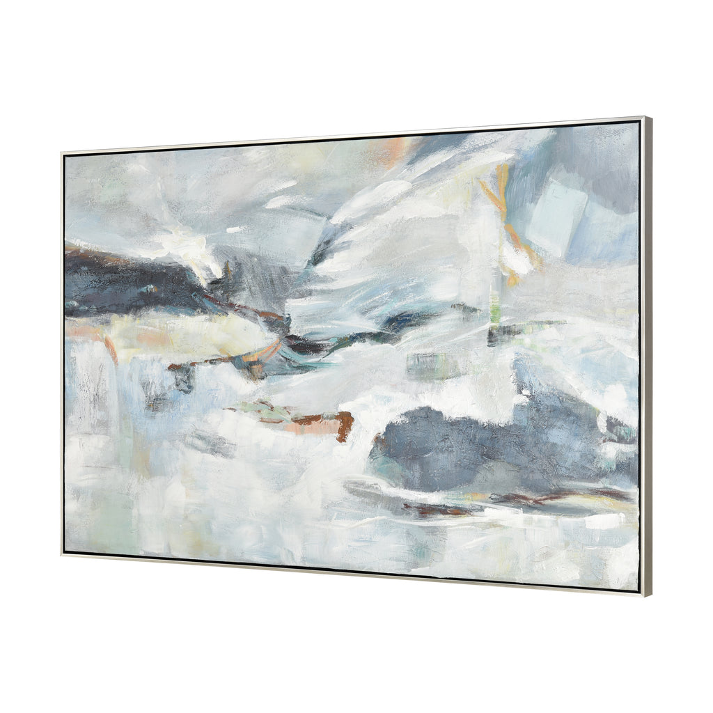 Seawater Abstract Framed Wall Art
