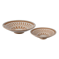 Aidy Bowl - Set of 2 Glazed Terracotta