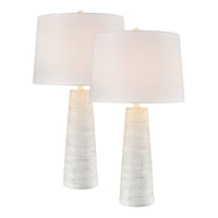 Kent 31'' High 1-Light Table Lamp - Set of 2 Light Gray