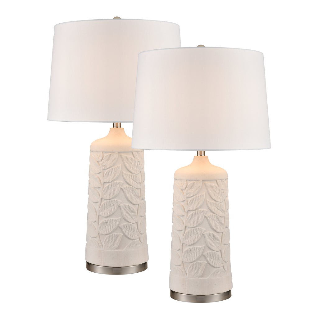 Penny 32.5'' High 1-Light Table Lamp - Set of 2 White