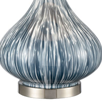 Northcott 28'' High 1-Light Table Lamp - Blue