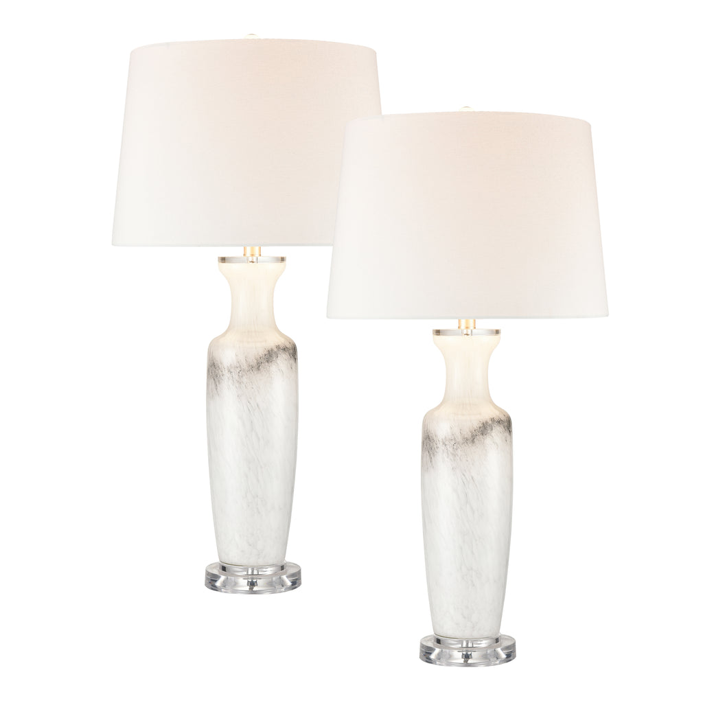 Abilene Table Lamp - Set of 2 White