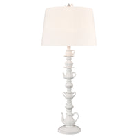 Rosetta Cottage 35'' High 1-Light Table Lamp - Matte White