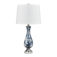 Cordelia Sound 30'' High 1-Light Table Lamp - Set of 2 Blue