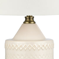 Buckley 27'' High 1-Light Table Lamp - White