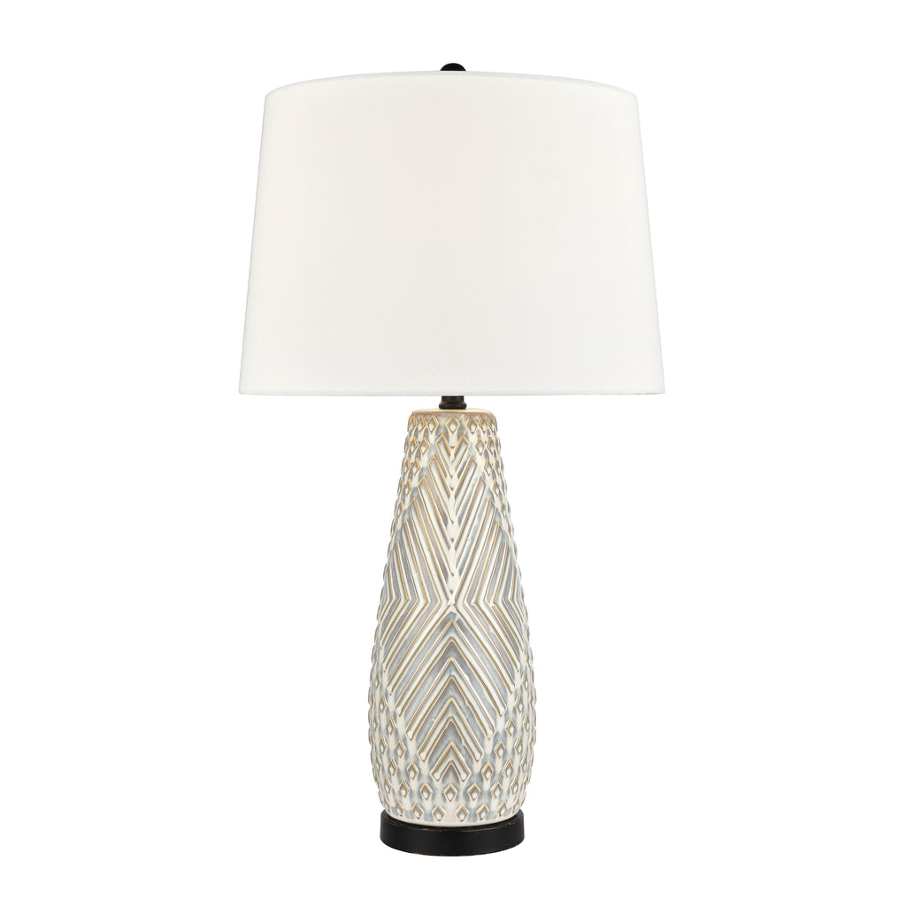 Whitland 30'' High 1-Light Table Lamp - Gray