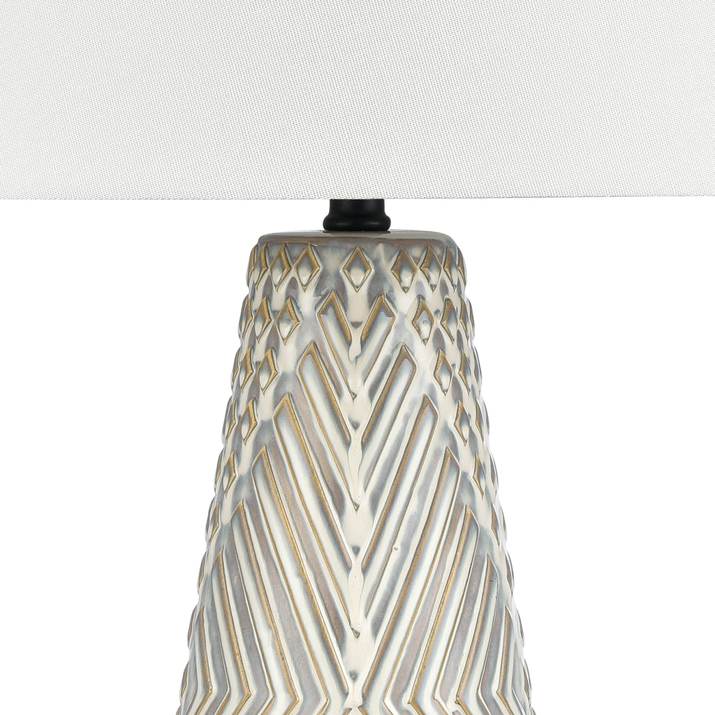 Whitland 30'' High 1-Light Table Lamp - Gray