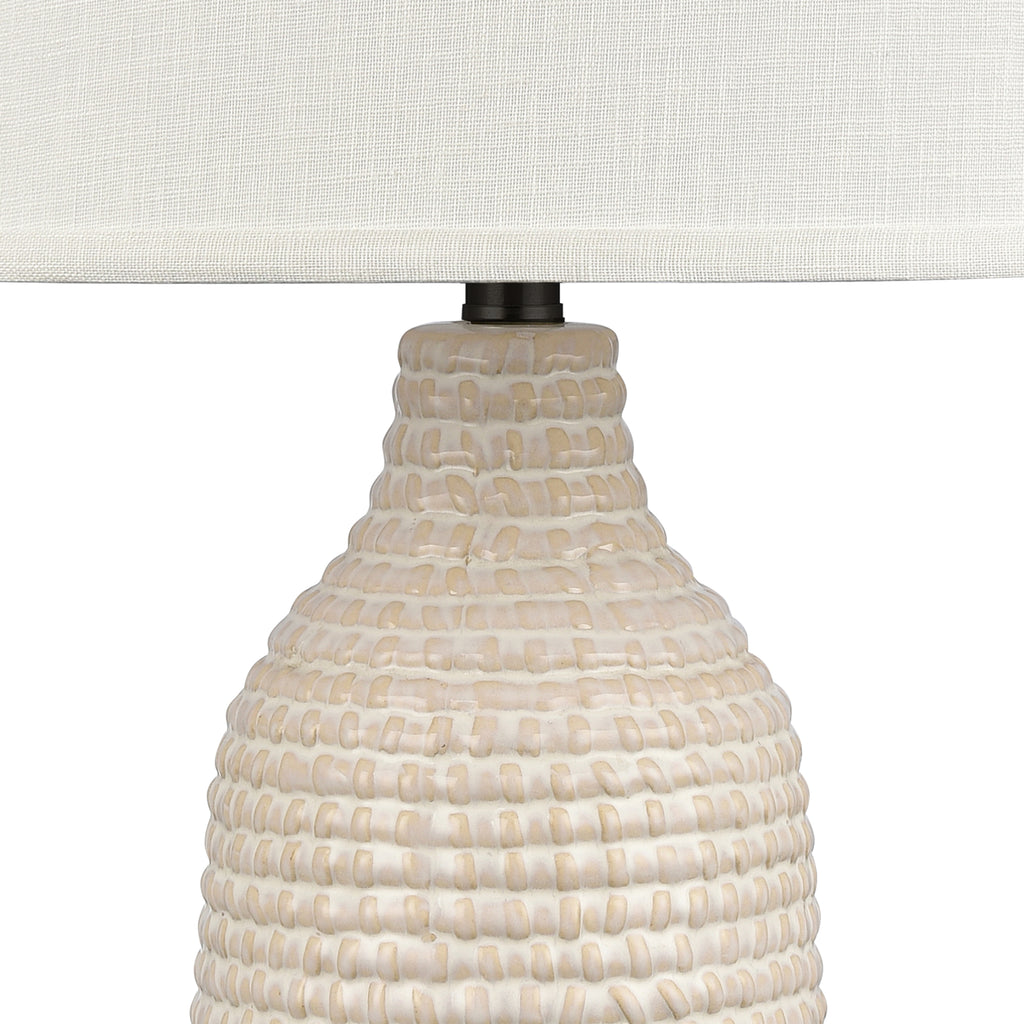 Kari 28'' High 1-Light Table Lamp - Cream