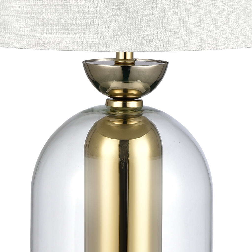 Park Plaza 21'' High 1-Light Table Lamp - Clear