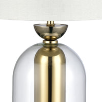 Park Plaza 21'' High 1-Light Table Lamp - Clear