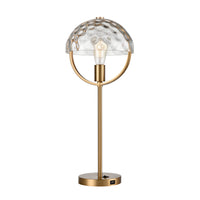 Parsons Avenue 24'' High 1-Light Desk Lamp - Aged Brass