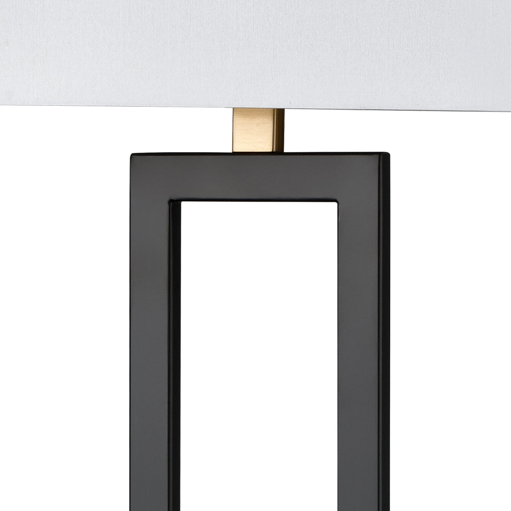 Composure 29'' High 1-Light Desk Lamp - Matte Black