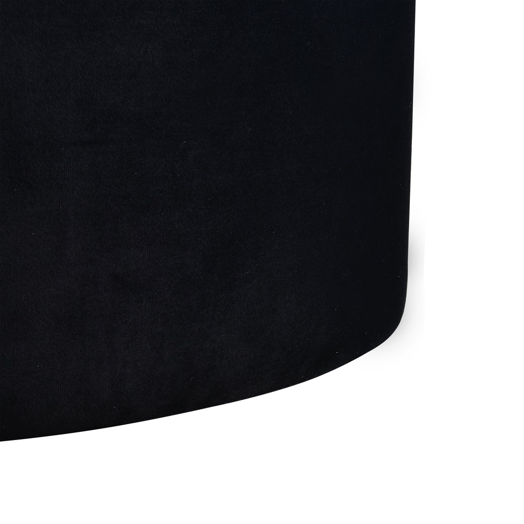 Linder Ottoman - Black