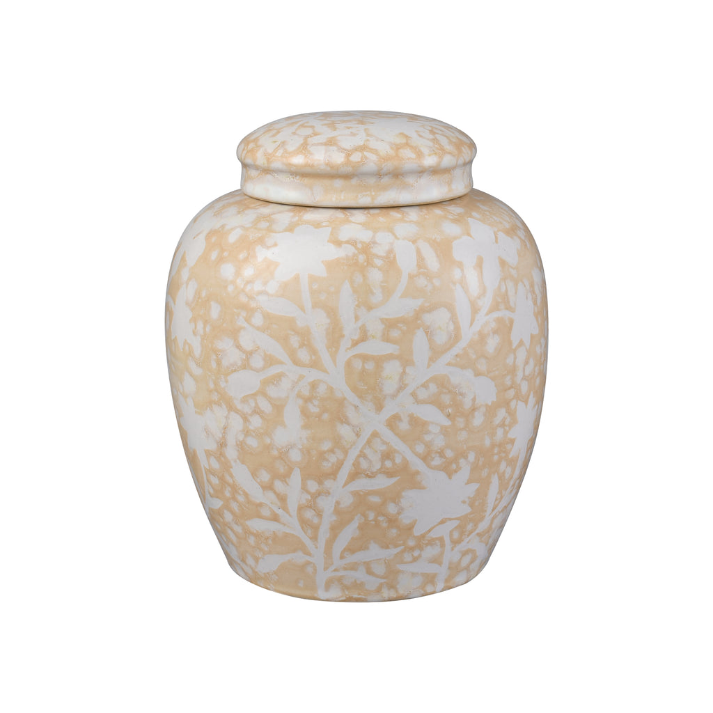 Yvonne Jar - Set of 2 Cream Glazed