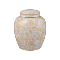 Yvonne Jar - Set of 2 Cream Glazed