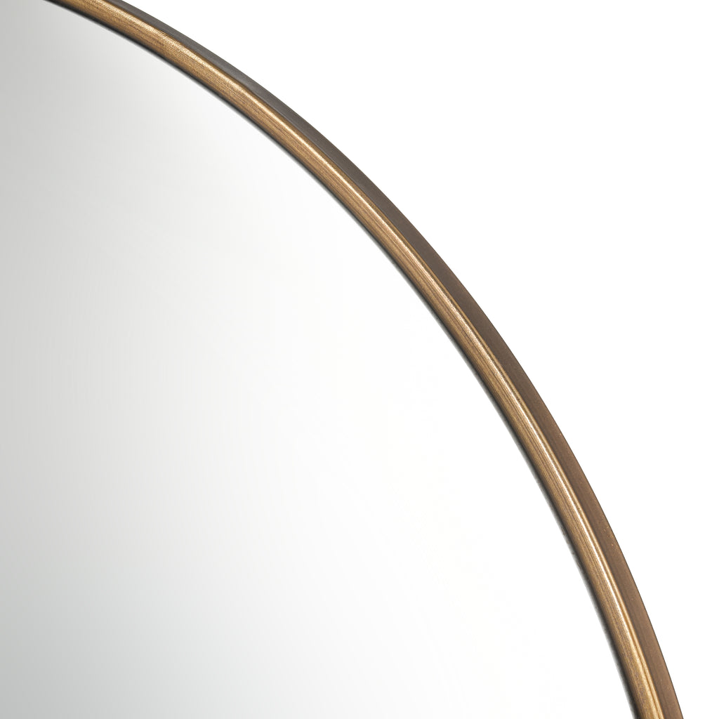 Delk Mirror - Large Brass