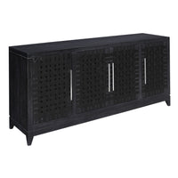 Sunset Harbor Credenza - Black