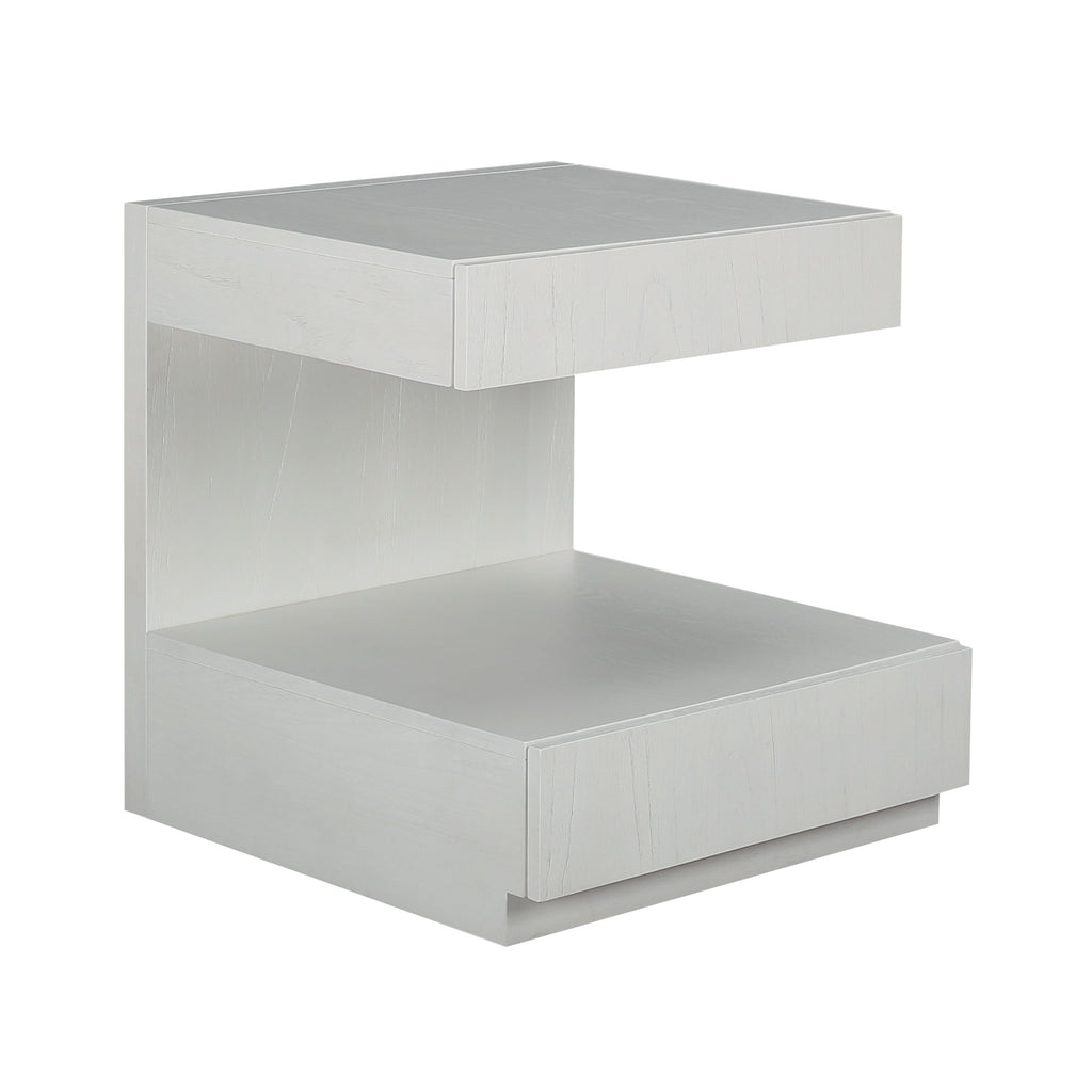 Checkmate Accent Table - White