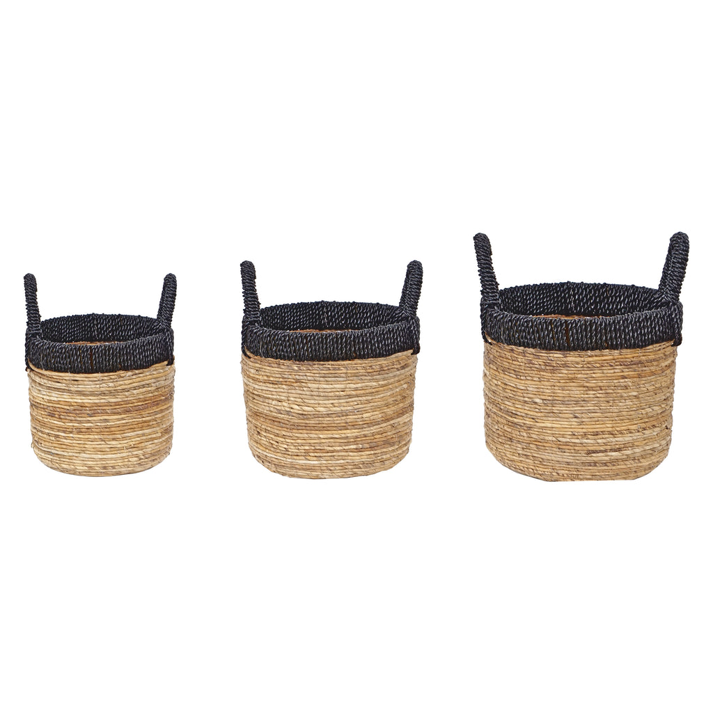 Holset Baskets - Set of 3 Gray