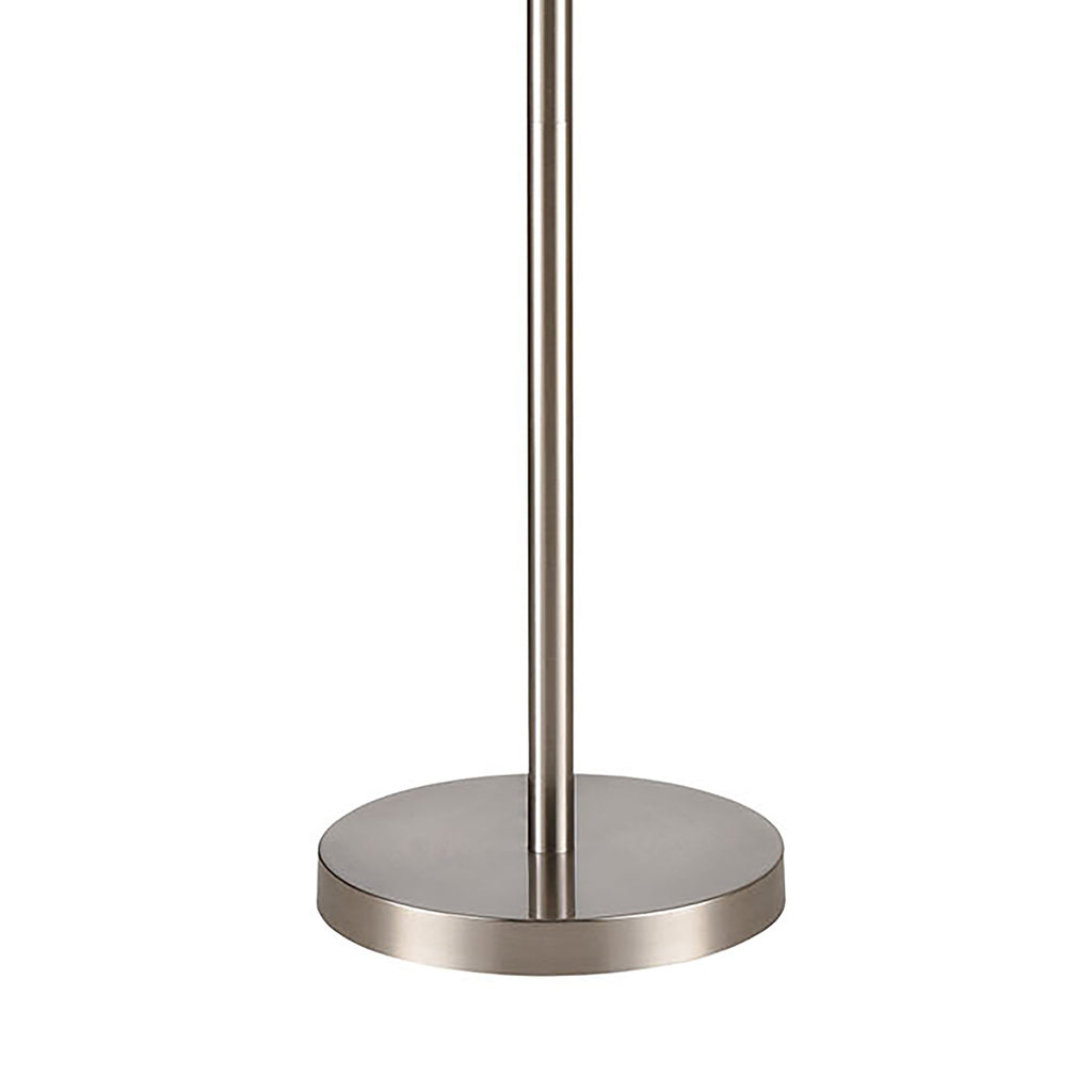 Loman 65'' High 3-Light Floor Lamp - Satin Nickel