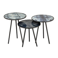 Gregg Accent Tables - Set of 3 Blue