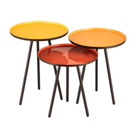 Gregg Accent Tables - Set of 3 Yellow