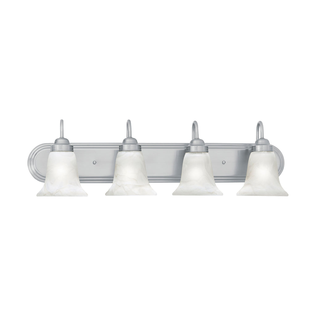 HOMESTEAD wall lamp Brushed Nickel 4x100