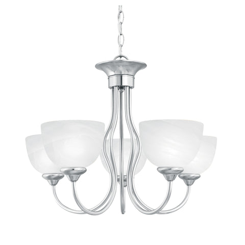 TAHOE chandelier Brushed Nickel 5x100W