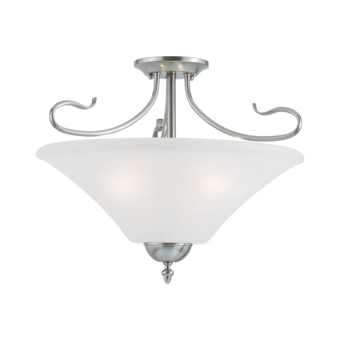 Elipse Pendant Brushed Nickel 3X100W 120