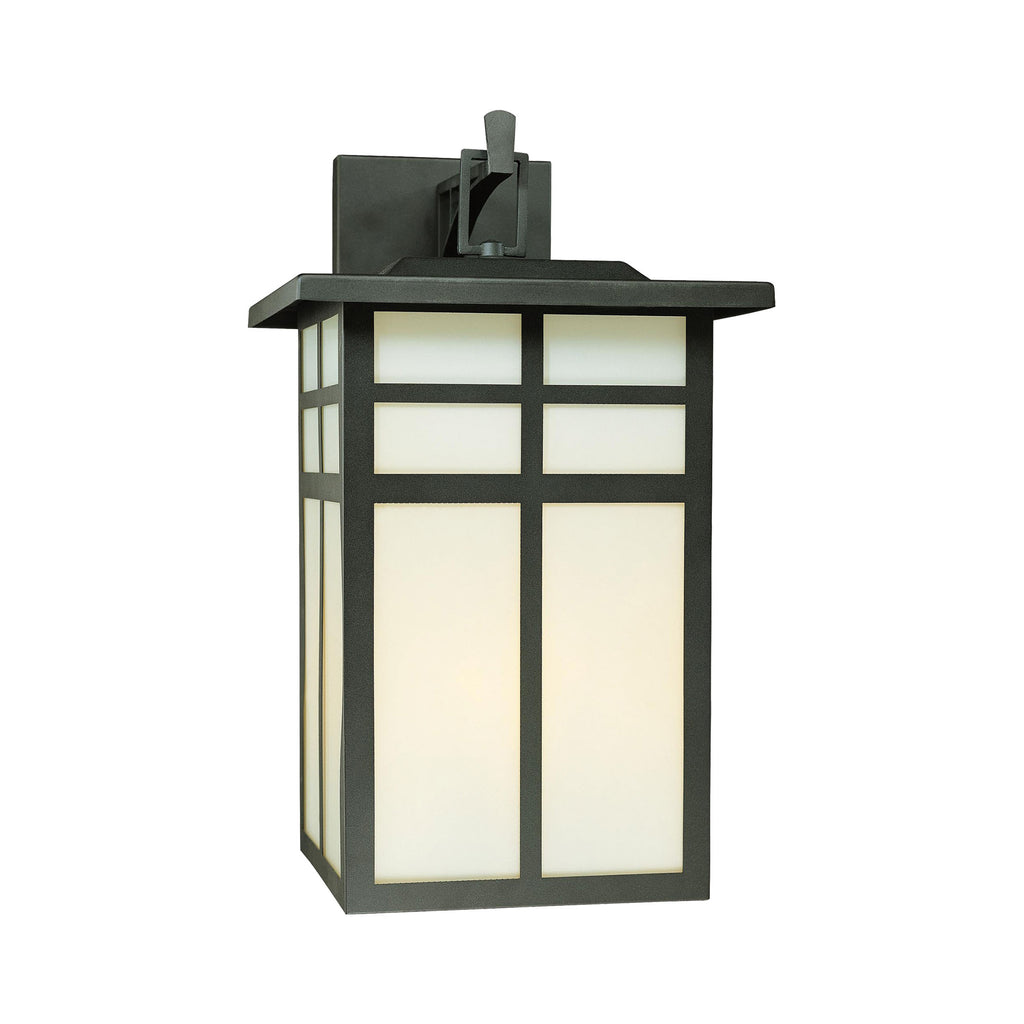 MISSION wall lantern Black 3x60W 120V