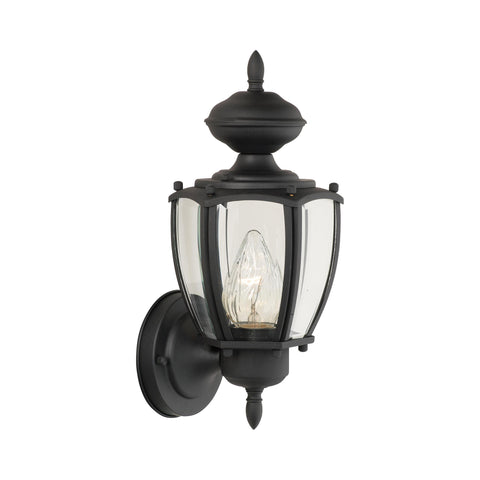 PARK AVENUE wall lantern Black 1x100W