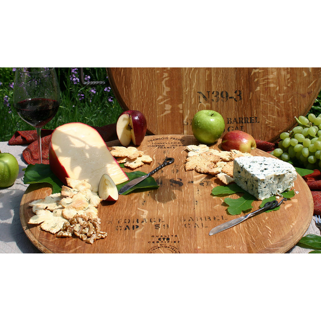 WB Wine Cask Lazy Susan