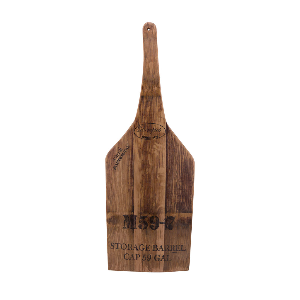 WB Wine Stave Bottle Shaped Server