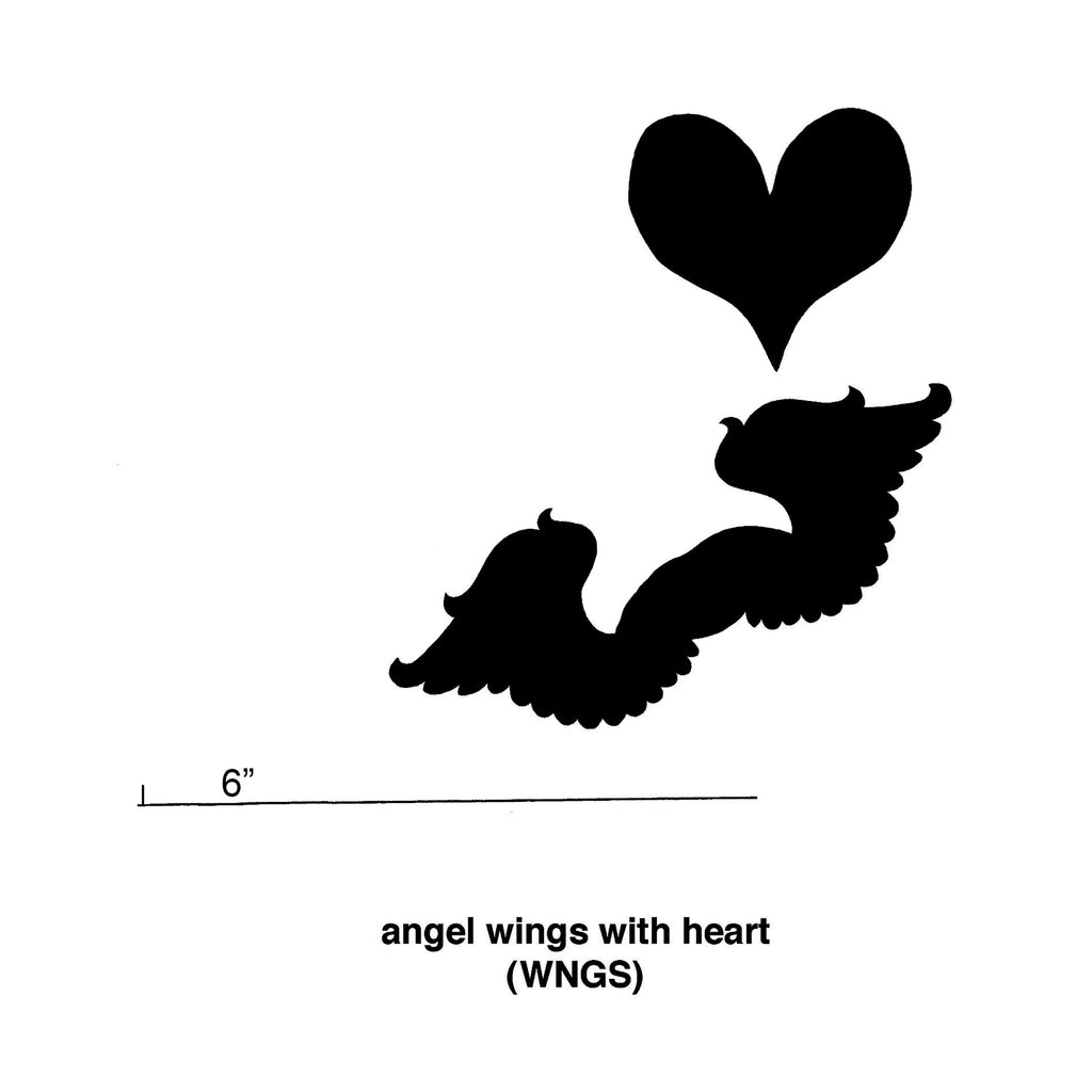 Angel Wings with Heart Cookie Cutter
