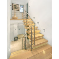Zone LED Step Light in Aluminum with Opal White Glass Diffuser