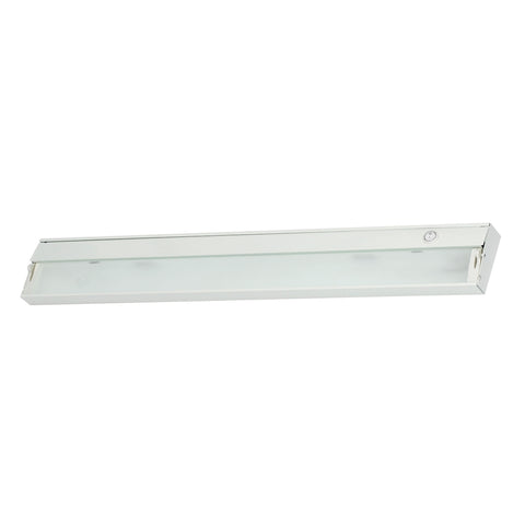 Zeeline 4-Light Under-cabinet Light in White with Diffused Glass