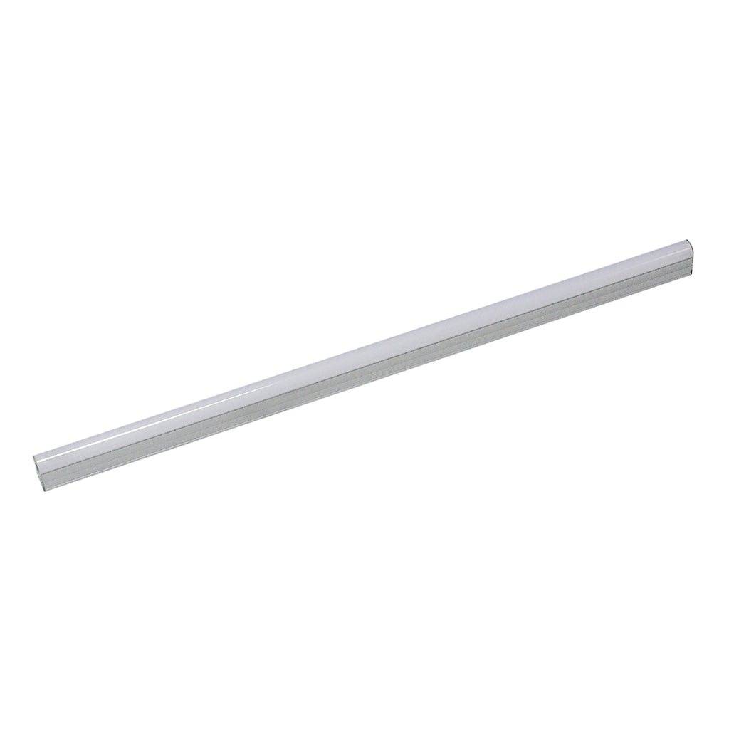 ZeeStick 1-Light Utility Light in White with Frosted White Polycarbonate Diffuser - Integrated LED